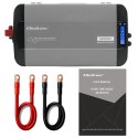 Qoltec Przetwornica napięcia Pure Sine Wave | 12V na 230V | 3000/6000W | LCD | USB | USB-C | Kompatybilna z LiFePO4 GEL AGM