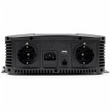Qoltec Przetwornica napięcia Pure Sine Wave z UPS | 12V na 230V | 2000/4000W | LCD | USB | USB-C | Kompatybilna z LiFePO4 GEL AG
