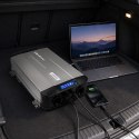 Qoltec Przetwornica napięcia Pure Sine Wave z UPS | 12V na 230V | 2000/4000W | LCD | USB | USB-C | Kompatybilna z LiFePO4 GEL AG