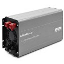 Qoltec Przetwornica napięcia Pure Sine Wave z UPS | 12V na 230V | 4000/8000W | USB | Kompatybilna z LiFePO4 GEL AGM