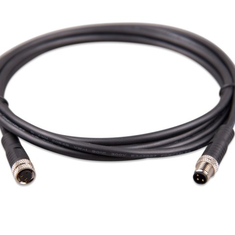Male to Female 3 pole 1 m (bag of 2)