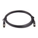Male to Female 3 pole 3 m (bag of 2)