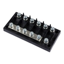 Six-way fuse holder for Mega-fuse with busbar (250A)
