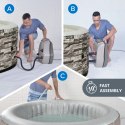 Spa ogrodowe, basen pompowany, hydromasaż AVENLI NICE 6 osobowe 204x70 cegła