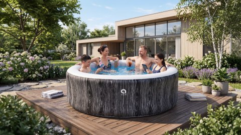 Spa ogrodowe, basen pompowany, hydromasaż AVENLI NICE 6 osobowe 204x70