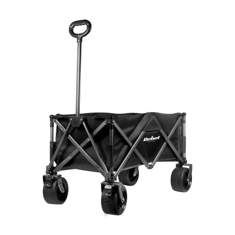 Wózek turystyczny, plażowy, składany do wewnątrz, 150L, 100kg, Rebel Active