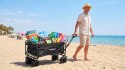 Wózek turystyczny, plażowy, z hamulcem, 150L, 100kg, Rebel Active