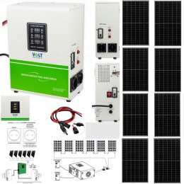Zestaw solarny do grzania wody Green Boost Pro 4000/3640W Sinus Bypass