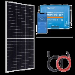 Zestaw do kampera panel sztywny 455W, regulator ładowania 30A MPPT