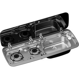 Dometic Płyta kuchenna / Zlew Kombinacja Dometic MO 9222R, zlew po prawej