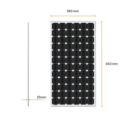 Panel słoneczny 30W Monokrystaliczny