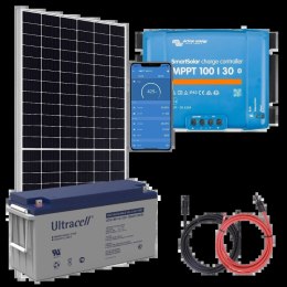 Panel słoneczny 455W i akumulator żelowy 150Ah z regulatorem MPPT