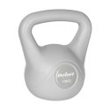 Kettlebell bitumiczny 10 kg szary REBEL ACTIVE
