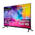 Telewizor Kruger&Matz 40" FHD Google TV 5.0, DVB-T2/S2/T/C H.265 HEVC