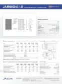 Panel 505W Ja Solar JAM60D40 505LB (BFR) (BiFacial)
