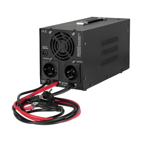 ZESTAW ZASILANIA AWARYJNEGO 1000VA / 700W + AKUMULATOR ŻELOWY 12V 100Ah