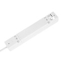 Przedłużacz 5 gniazd 3m typu francuskiego z przełącznikiem (3x1,5mm) Rebel biały