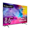 Telewizor Kruger&Matz 86" UHD QLED smart DVB-T2/S2 H.265 Hevc