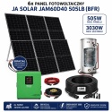 Zestaw fotowoltaiczny do grzania wody Green Boost MPPT 3000 + 6x JA Solar 505W/3030W BiFacial TOPCon