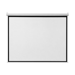 Ekran projekcyjny sufitowy z napędem elektrycznym Cabletech 200x150cm 100
