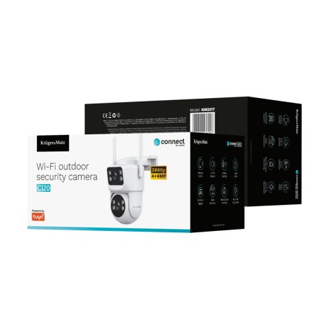 Kamera Wi-Fi zewnętrzna Kruger&Matz Connect C120 Tuya