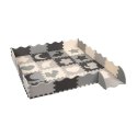 Mata edukacyjna dla dzieci, puzzle 150 x 150 cm z ramką
