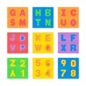 Mata edukacyjna dla dzieci, puzzle 180 x 180 cm, alfabet