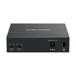 Switch Mercusys MS105GP, 5 portów 10/100/1000 Mb/s Gigabit