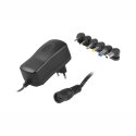 Zasilacz regulowany 3 V-12 V/2500 mA, 6 wtyków LXG288
