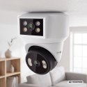 Kamera WiFi Kruger&Matz Connect C180 2x Obiektyw PTZ 360° 2K Tuya Smart Life Kolor Nocą Audio AI