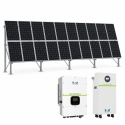 Zestaw fotowoltaiczny 10,1 kWp magazyn 16 kWh inwerter 8 kW 3F