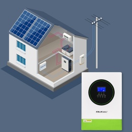 ZESTAW FOTOWOLTAICZNY OFF-GRID 5050 W + MAGAZYN ENERGII 16,08 kWh + INWERTER QOLTEC 6200 W