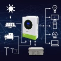ZESTAW FOTOWOLTAICZNY OFF-GRID 5050 W + MAGAZYN ENERGII 16,08 kWh + INWERTER QOLTEC 6200 W
