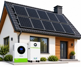 ZESTAW FOTOWOLTAICZNY OFF-GRID 5050 W + MAGAZYN ENERGII 16,08 kWh + INWERTER QOLTEC 6200 W