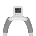 Przyrząd do ćwiczenia mięśni brzucha z timerem, AB roller Wheel AB-3 , kolor czarno-niebieski , REBEL ACTIVE