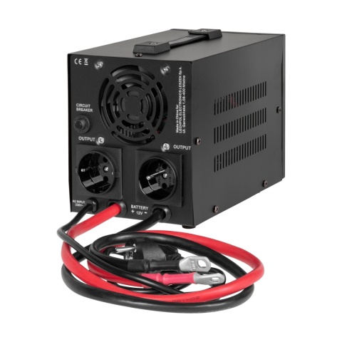 Zasilacz awaryjny do pieca CO gazowego komputera 500VA / 300W + AKUMULATOR 100Ah Czysty sinus
