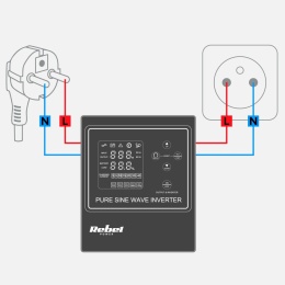 Zasilacz awaryjny do pieca CO gazowego komputera 500VA / 300W + AKUMULATOR 100Ah Volt Polska Czysty sinus