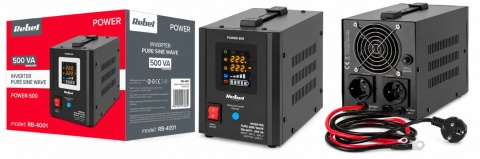 Zasilacz awaryjny do pieca CO gazowego komputera 500VA / 300W + AKUMULATOR 100Ah Volt Polska Czysty sinus
