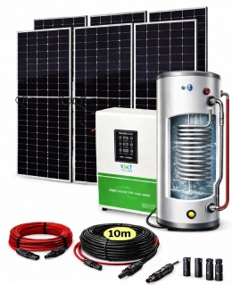 Zestaw solarny do grzania wody bojlera Green Boost Pro 5000/2760W Sinus Bypass