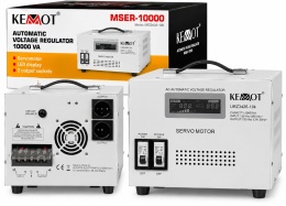 Automatyczny stabilizator napięcia KEMOT MSER-10000 (10000 VA, serwomotor)