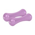 Hantelki żeliwne winylowe 2x2kg, REBEL ACTIVE