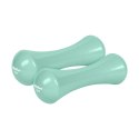 Hantelki żeliwne winylowe 2x3kg, REBEL ACTIVE