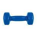 Hantelki żeliwne winylowe HEX 2x1.5kg, REBEL ACTIVE