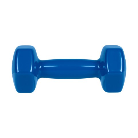 Hantelki żeliwne winylowe HEX 2x1.5kg, REBEL ACTIVE