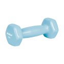 Hantelki żeliwne winylowe HEX 2x1kg, REBEL ACTIVE