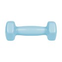 Hantelki żeliwne winylowe HEX 2x1kg, REBEL ACTIVE
