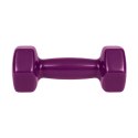 Hantelki żeliwne winylowe HEX 2x2.5kg, REBEL ACTIVE