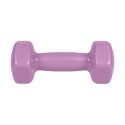 Hantelki żeliwne winylowe HEX 2x2kg, REBEL ACTIVE