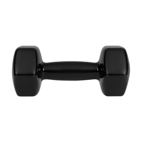 Hantelki żeliwne winylowe HEX 2x5kg, REBEL ACTIVE
