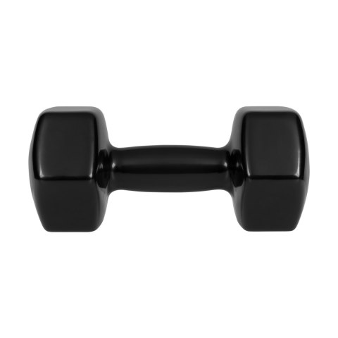 Hantelki żeliwne winylowe HEX 2x8kg, REBEL ACTIVE